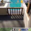 fashionable swimming pool wood plastic composite decking prices